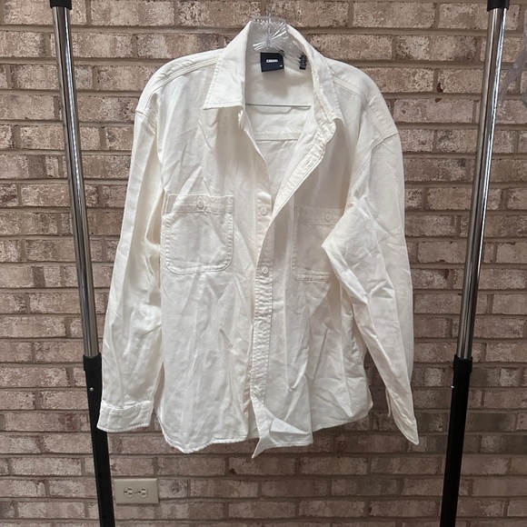 Kith Other - Kith White Button Down Long Sleeve Top - Men's Medium